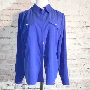 🔵 CHICOS BUTTON DOWN 🔵